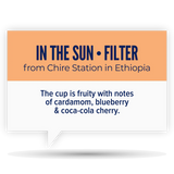 Quietly Coffee - In The Sun · Ethiopia Chire Station 300g