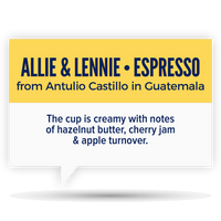 Quietly Coffee • Allie & Lennie • Antulio Castillo (300g)