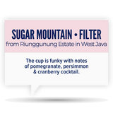 Quietly Coffee • Sugar Mountain • West Java (300g)